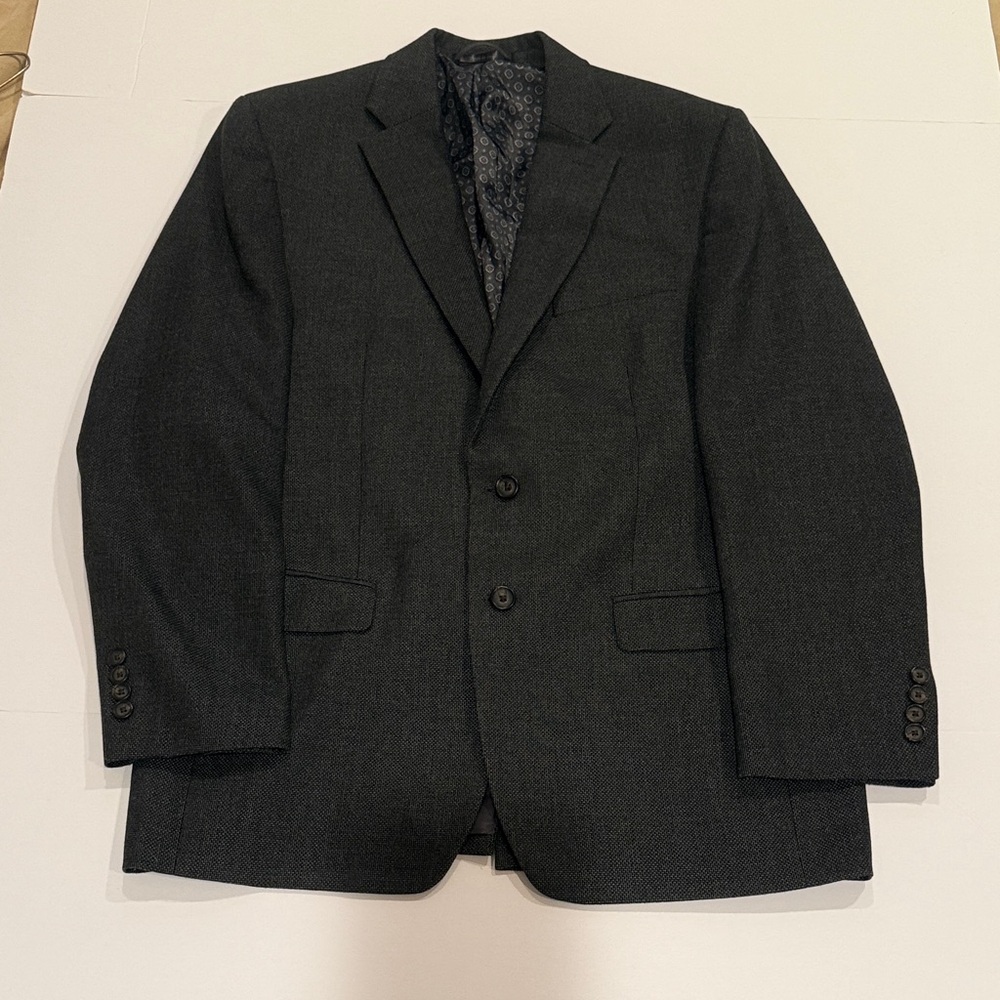 Lauren Ralph  Lauren Charcoal Blazer Timeless Elegance Size 40R.